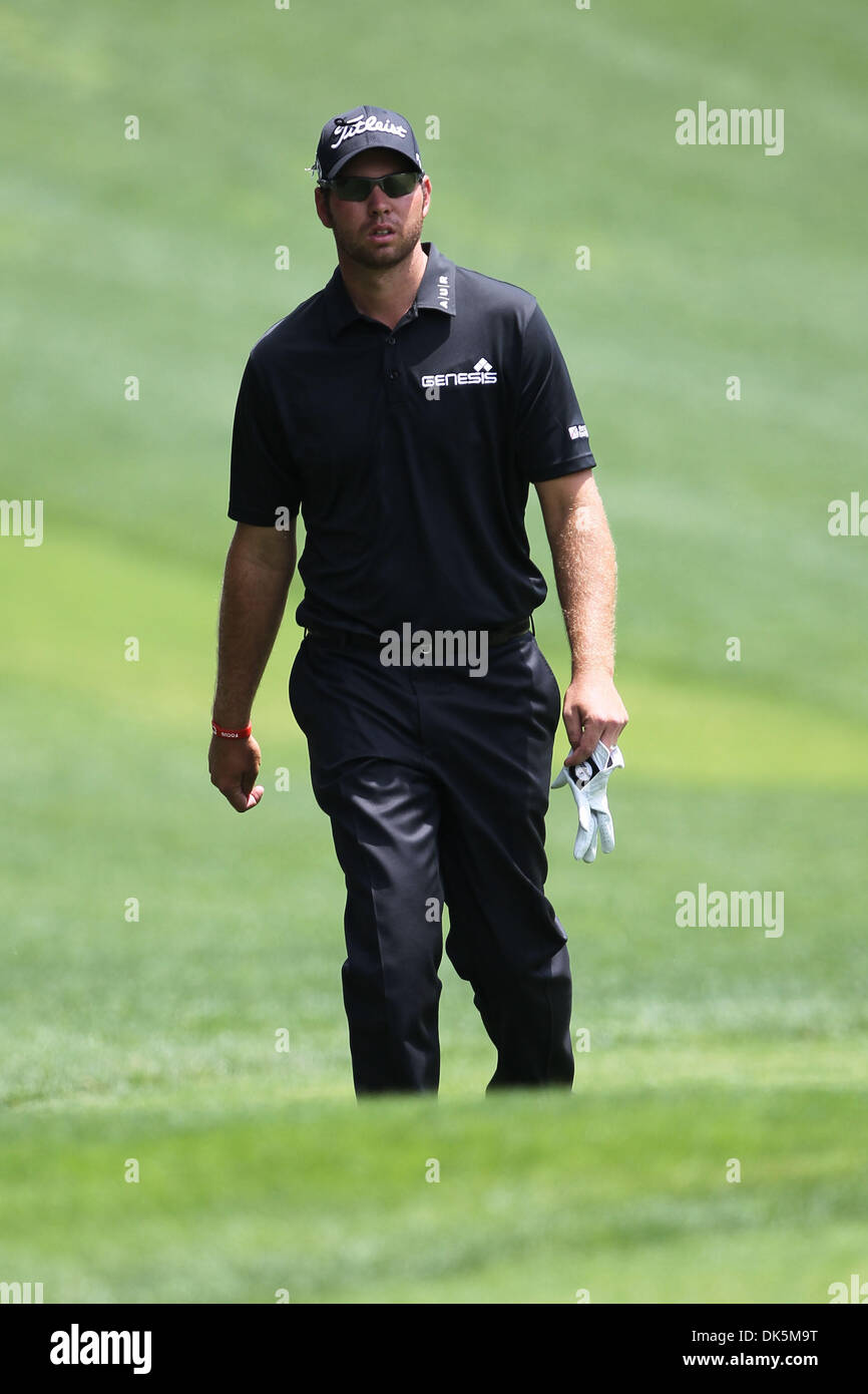 8. Mai 2011 - Charlotte, North Carolina, USA - BOBBY Toren auf Platz sechs. Lucas Glover gewinnt das Turnier im Sudden Death über Jonathan Byrd im Quail Hollow Country Club, Charlotte, NC. (Kredit-Bild: © Jim Dedmon/ZUMAPRESS.com) Stockfoto