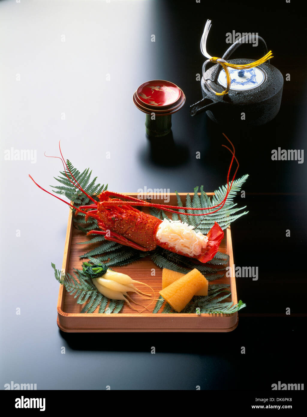 Japanische traditionelle Gerichte Stockfoto