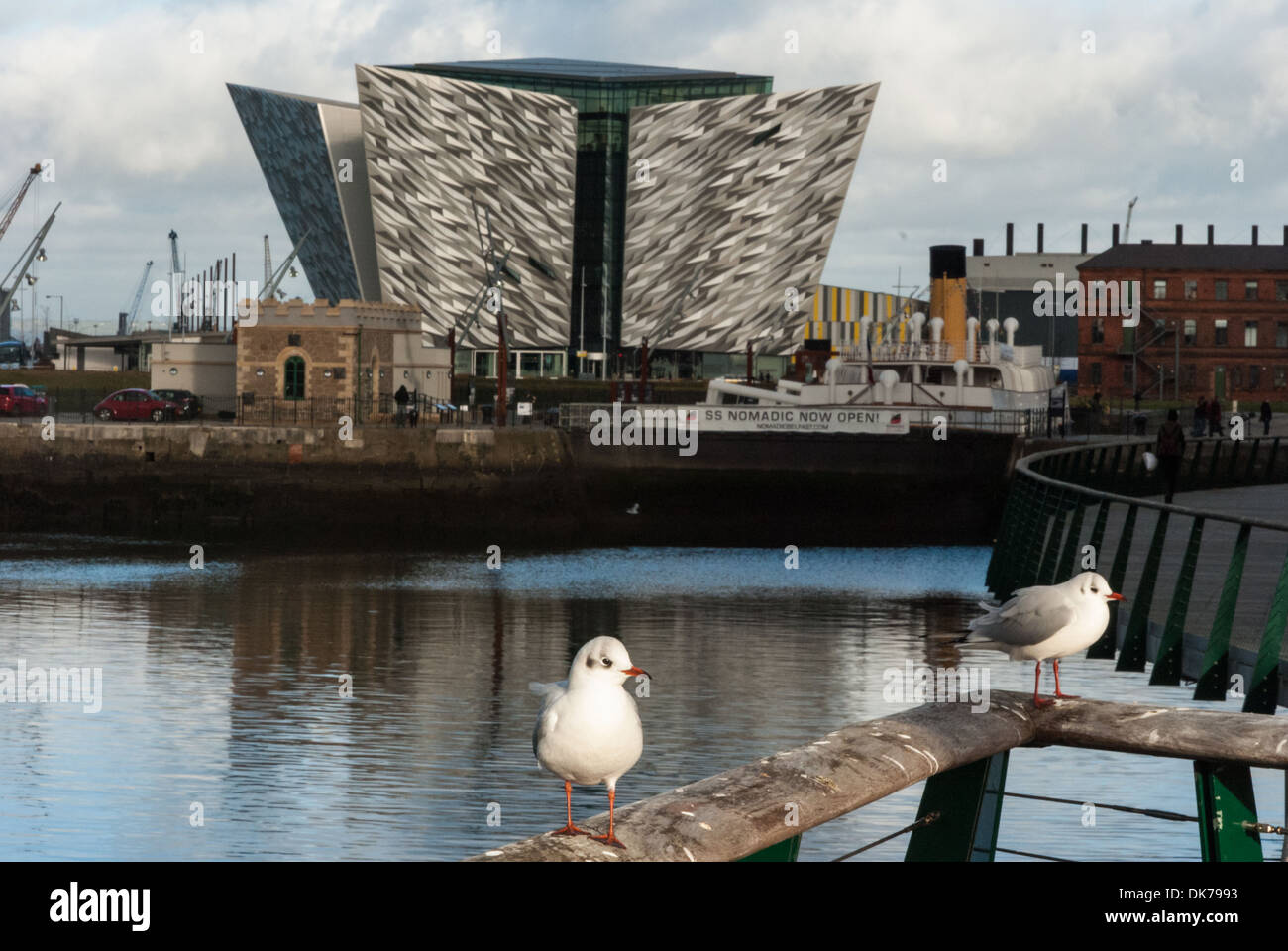Titanic Belfast Stockfoto
