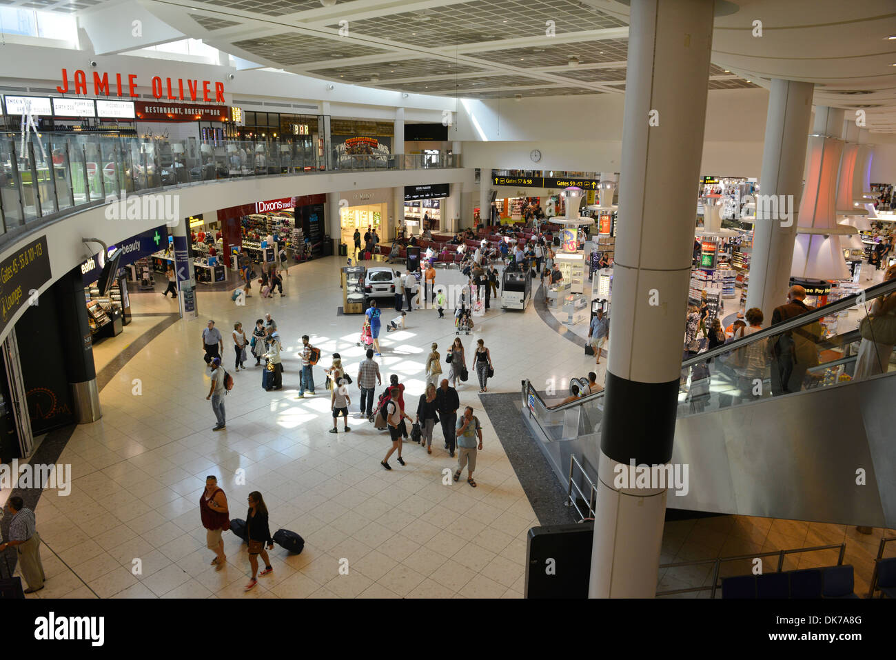 Gatwick Airport in Gatwick Flughafen, London, England, UK Stockfoto