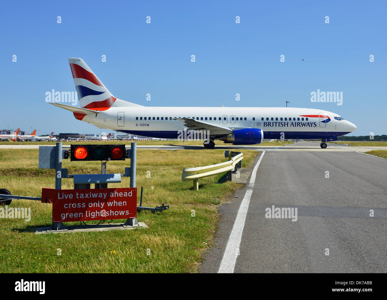 British Airways, BA, Flugzeuge, Flugzeug Stockfoto