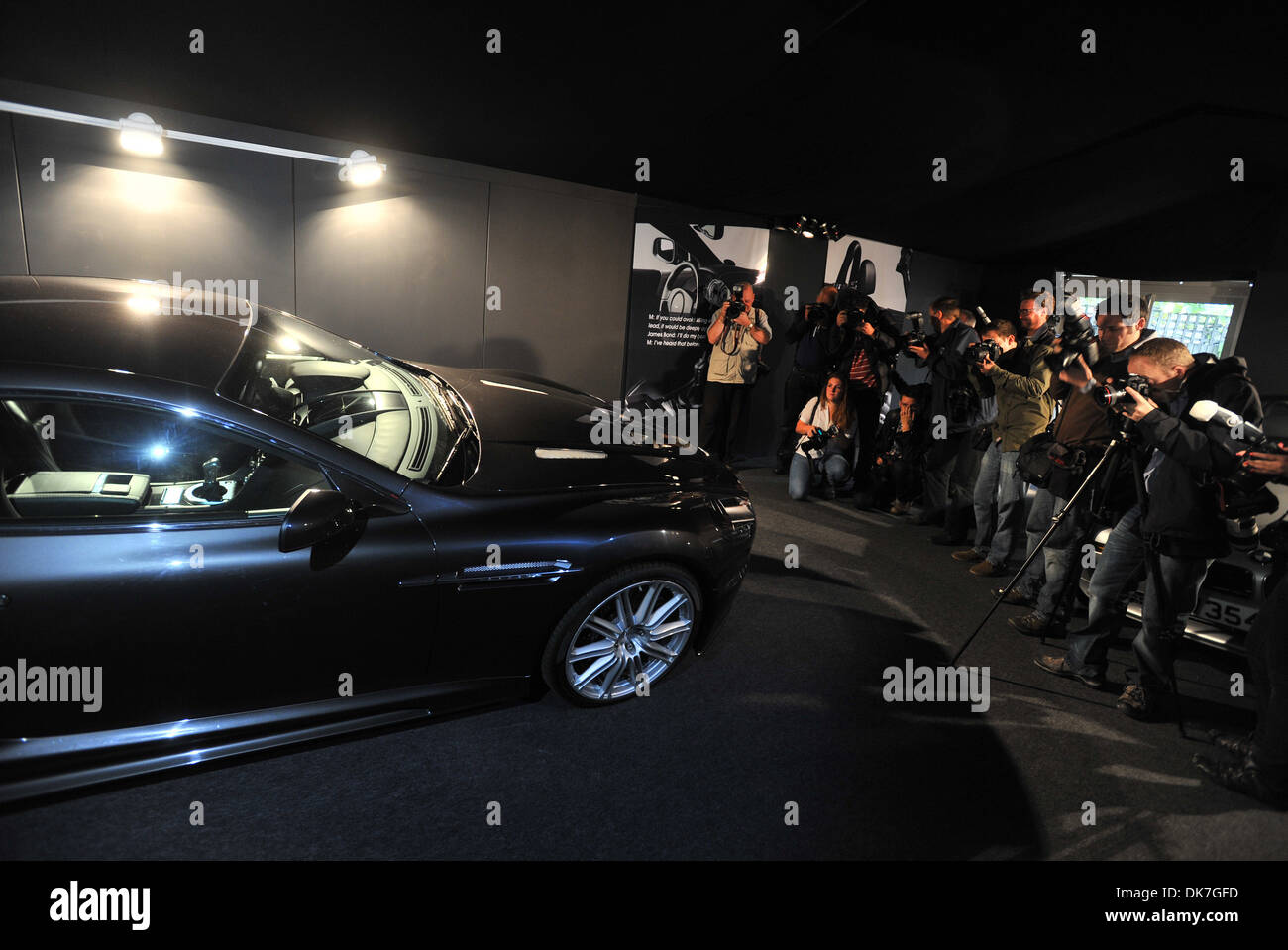 2008 Aston Martin 6 Liter V12 DBS verwendet von Daniel Craig in Quantum of Solace Estimate £100.000-150.000 50 Jahre von James Bond Stockfoto