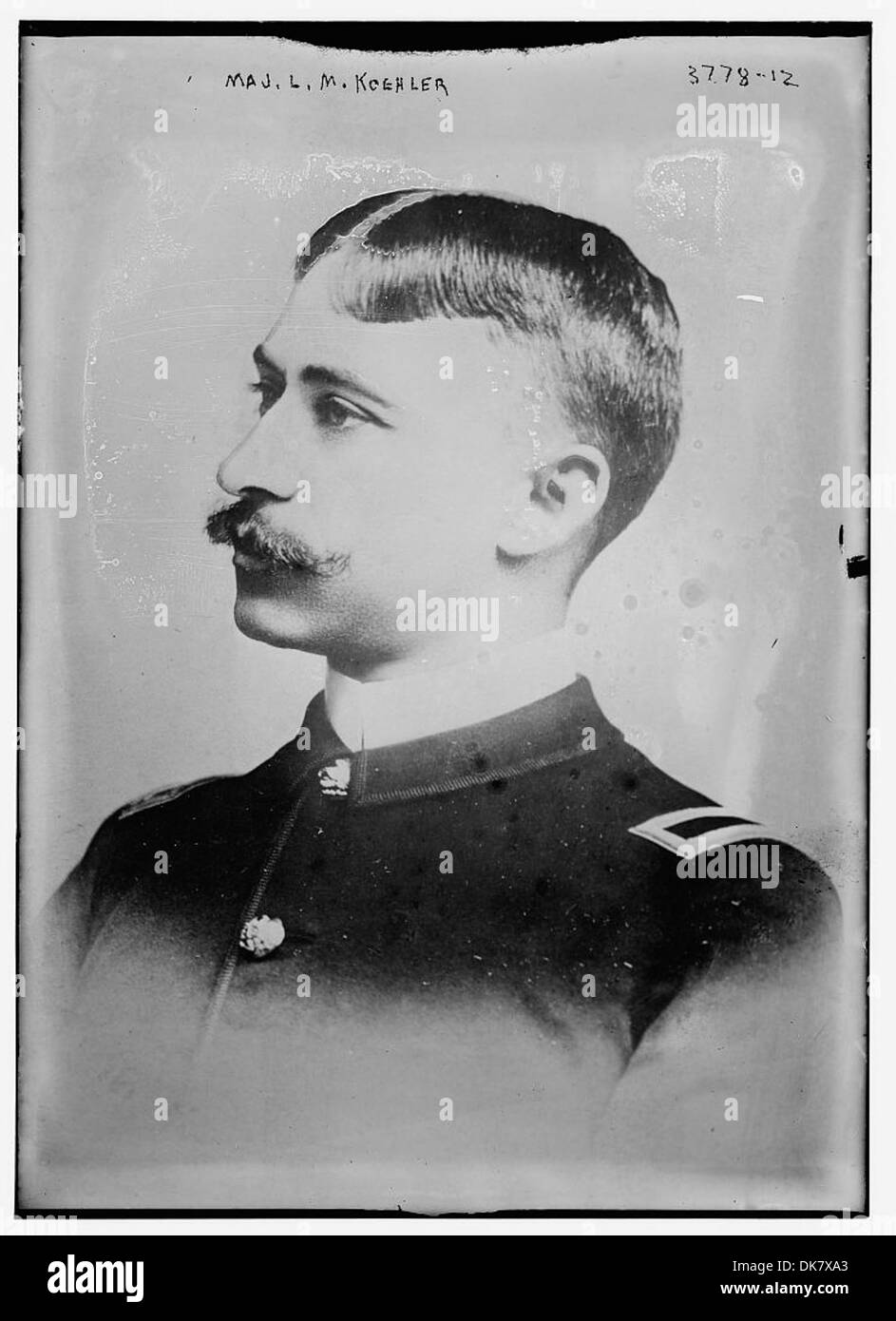Major L.M Koehler (LOC) Stockfoto