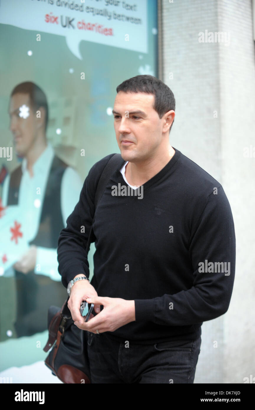 London, UK. 3. Dezember 2013. Paddy McGuinness außerhalb ITV Studios. Bildnachweis: © JOHNNY ARMSTEAD/Alamy Live-Nachrichten Stockfoto