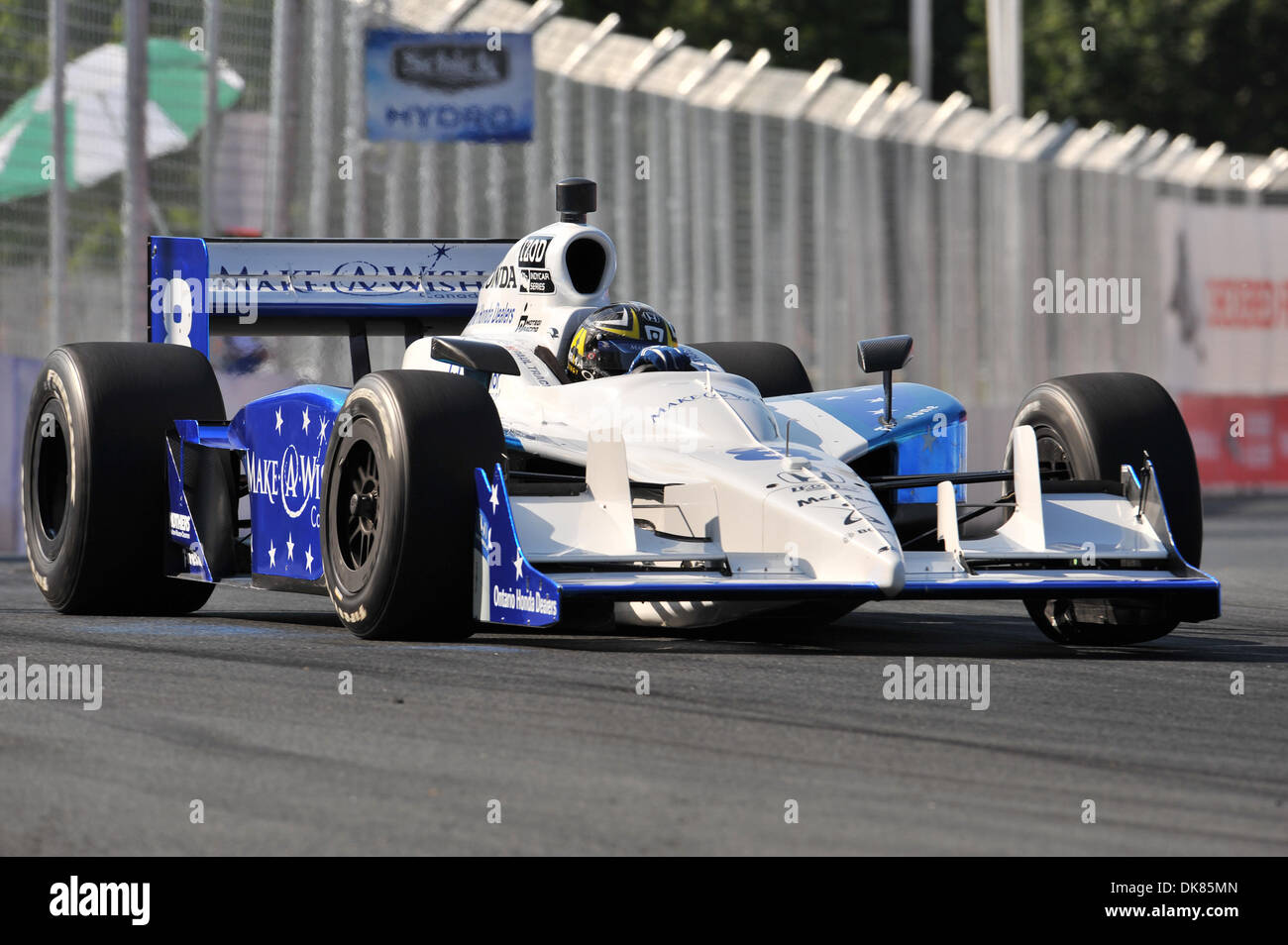 9. Juli 2011 - Toronto, Ontario, Kanada - Paul Tracy tritt wiederum 5 bei Honda Indy Toronto (Credit-Bild: © Steve Dachgaube/Southcreek Global/ZUMAPRESS.com) Stockfoto