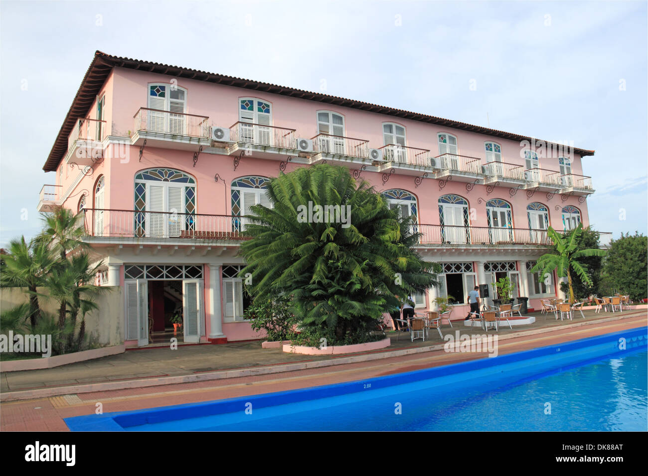 Hotel Los Jazmines, Viñales-Tal, Provinz Pinar del Rio, Kuba, Karibik, Mittelamerika Stockfoto