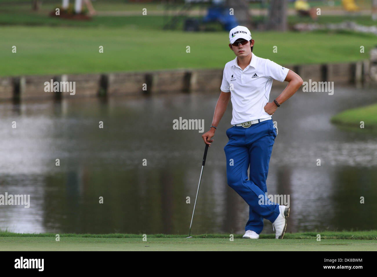 16. Juli 2011 - Madison, Mississippi, Vereinigte Staaten von Amerika - während der Viking Classic in Annandale Golf Club. (Kredit-Bild: © Hays Collins/Southcreek Global/ZUMAPRESS.com) Stockfoto