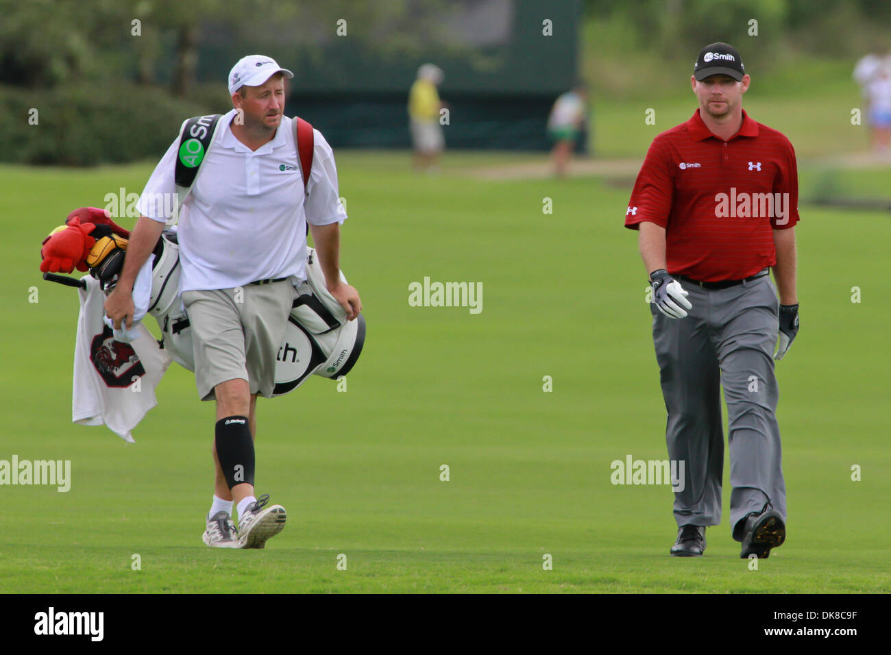 17. Juli 2011 geht das Fairway - Madison, Mississippi, Vereinigte Staaten von Amerika - Tommy Gainey während der Viking Classic im Annandale Golf Club. (Kredit-Bild: © Hays Collins/Southcreek Global/ZUMAPRESS.com) Stockfoto
