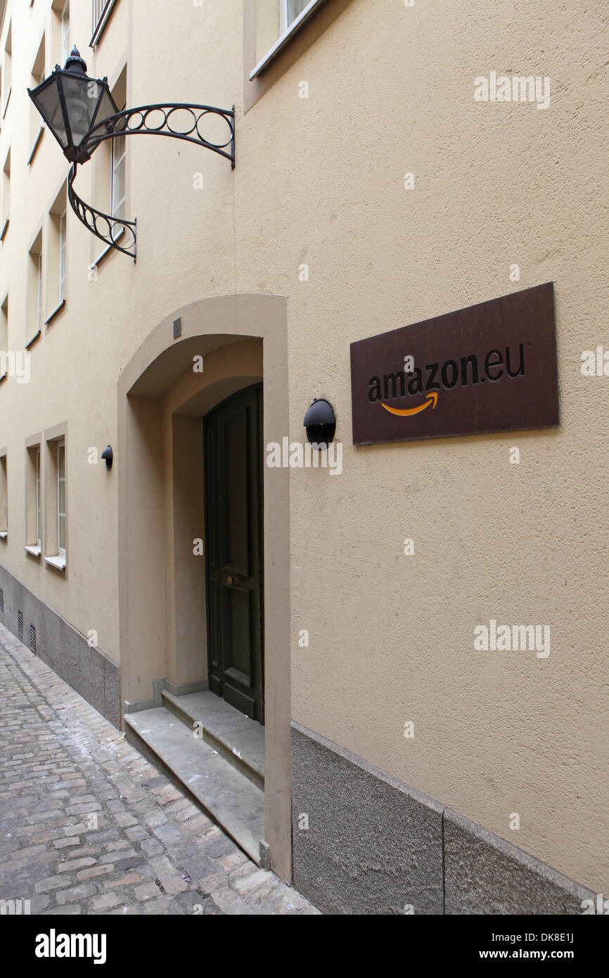 Der Amazon-Hauptsitz in Luxemburg Stockfotografie - Alamy