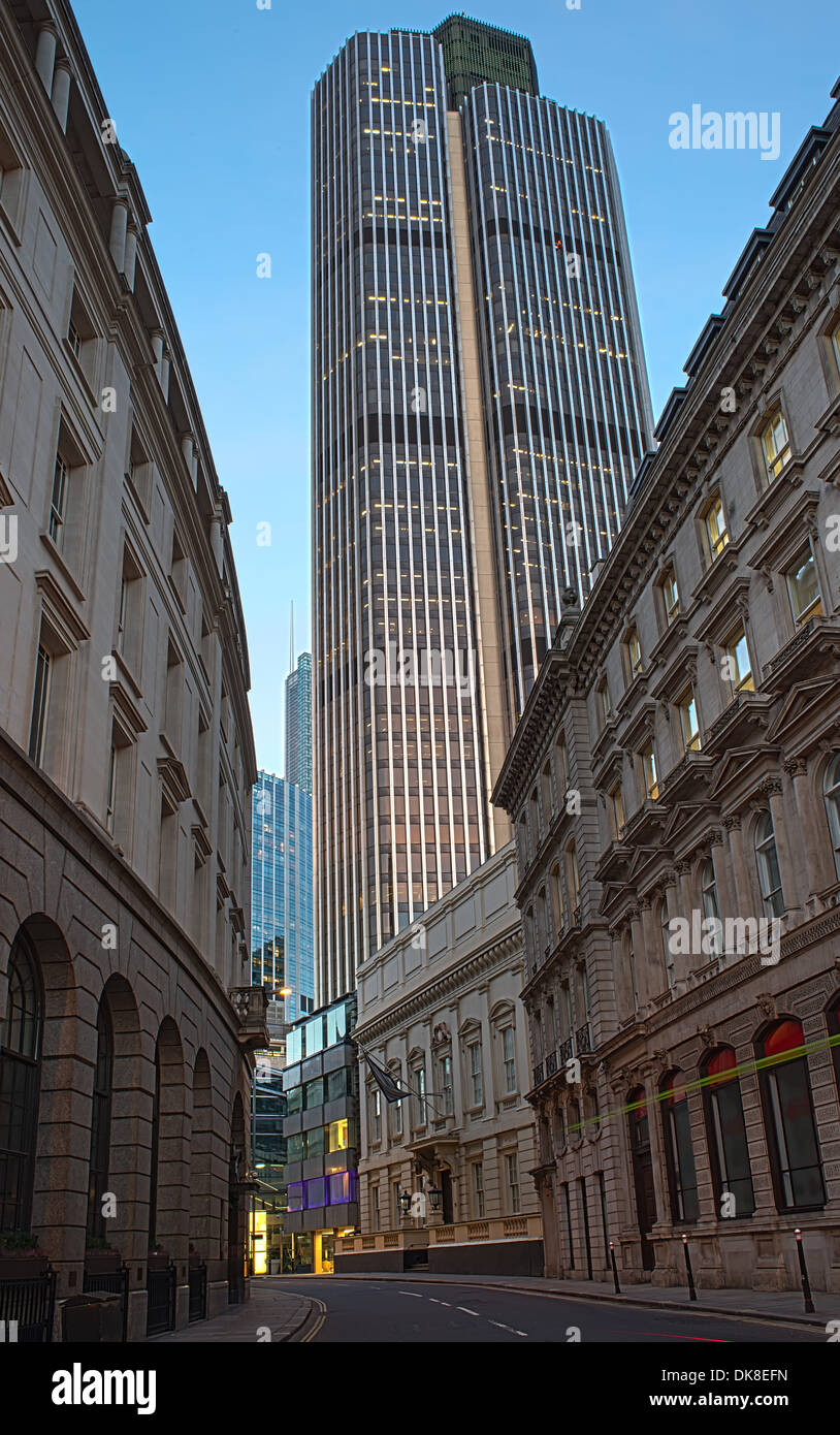 Moderne Gebäude in der Londoner city Stockfoto