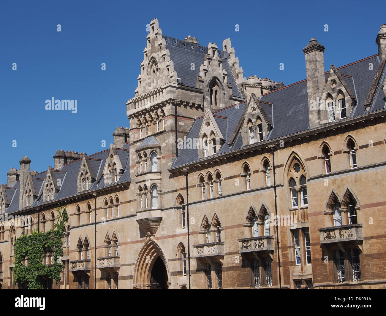 Oxford Universität Christ Church College Wiese Building Stockfoto