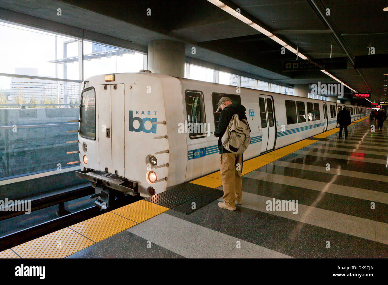 Bart Zug - San Francisco, Kalifornien, USA Stockfoto