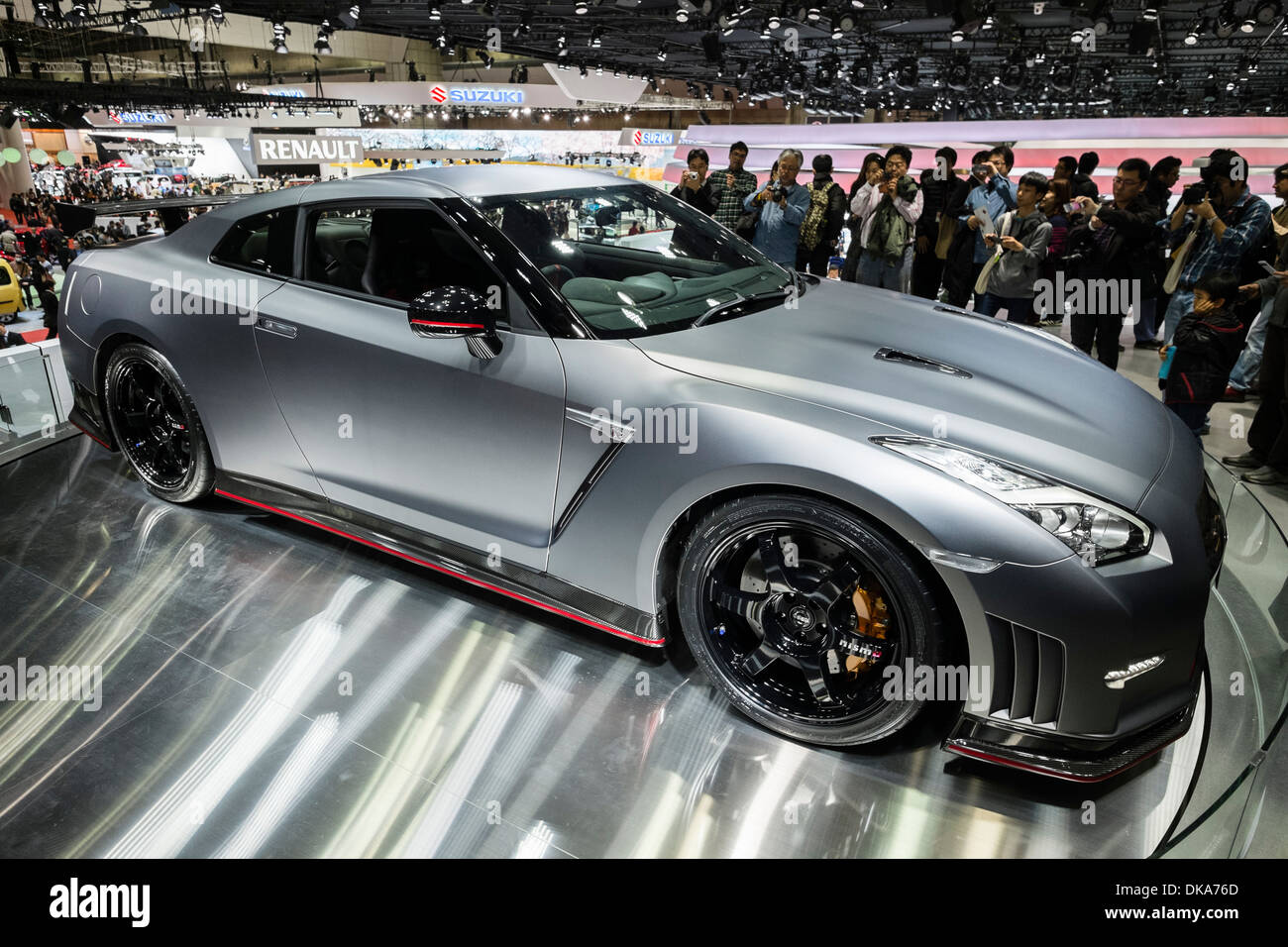 Nissa GT-R Nismo-Hochleistungs-Auto auf der Tokio Motor Show 2013 in Japan Stockfoto