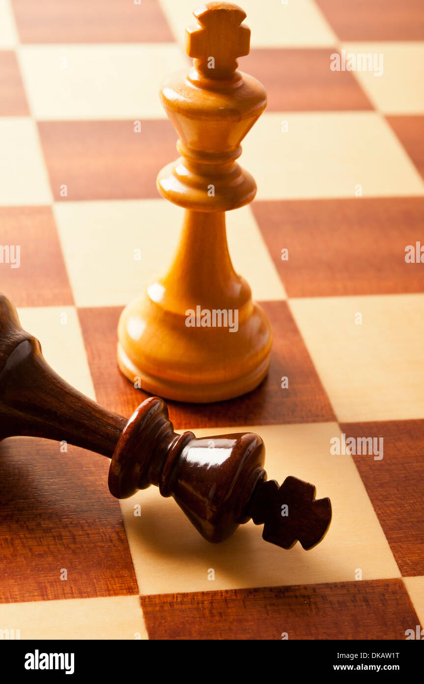 Schachmatt-Konzept Stockfoto