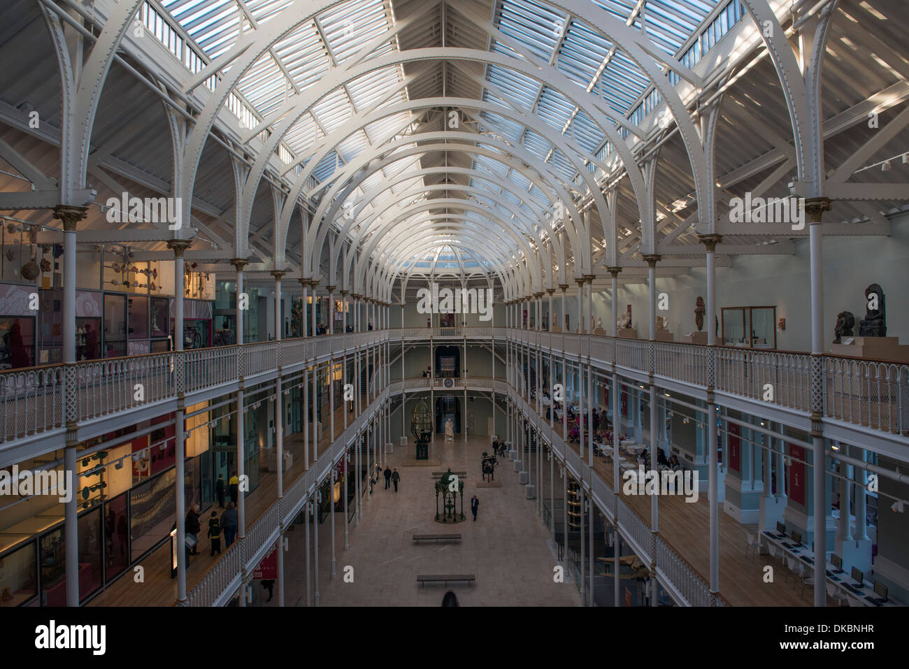 National Museum of Scotland. Edinburgh, Schottland. Stockfoto