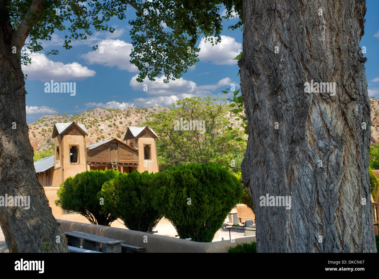 Santuario de Chimayo Kirche. Chimayo, New Mexico Stockfoto