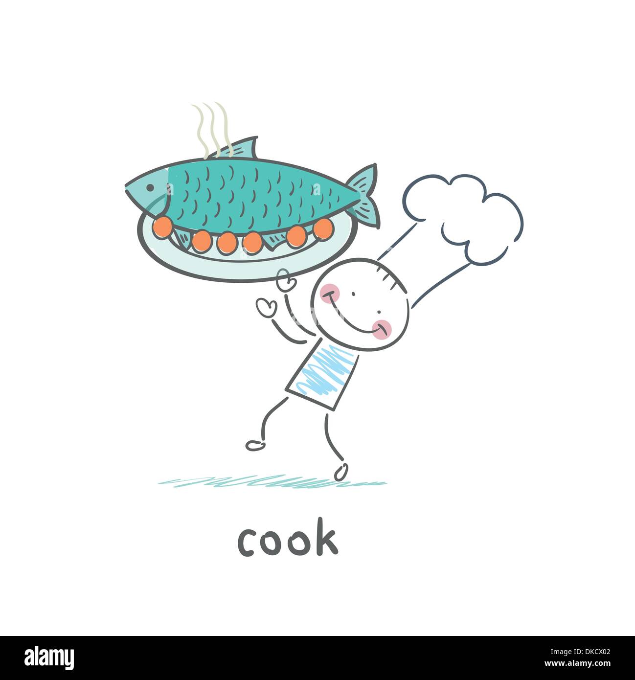 Cook Stock Vektor