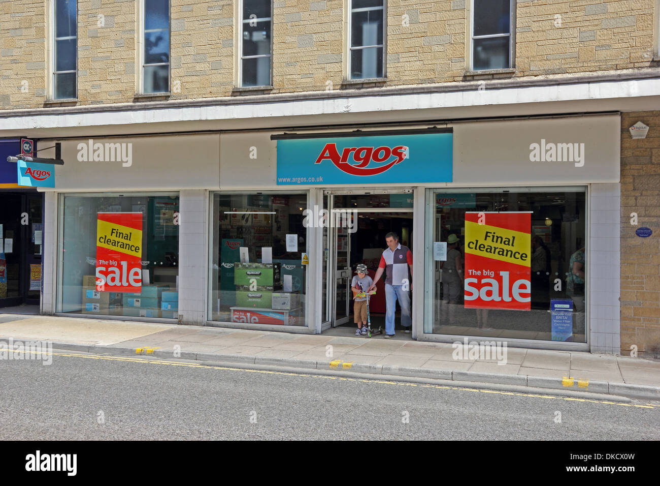 Argos Shop, Cirencester Stockfoto