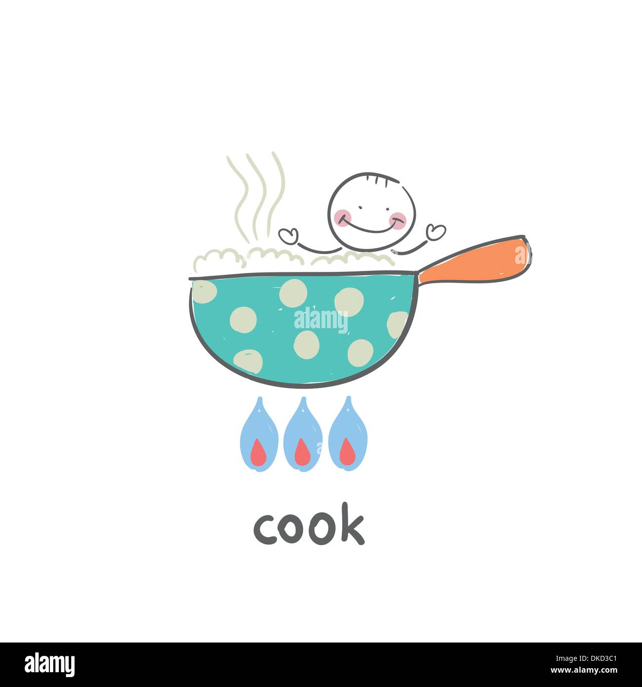 Kochen Stock Vektor