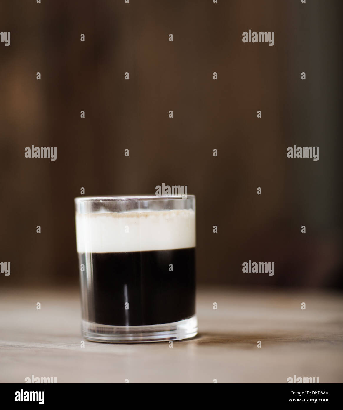 Calypso-Kaffee in einer rustikalen bar Stockfoto