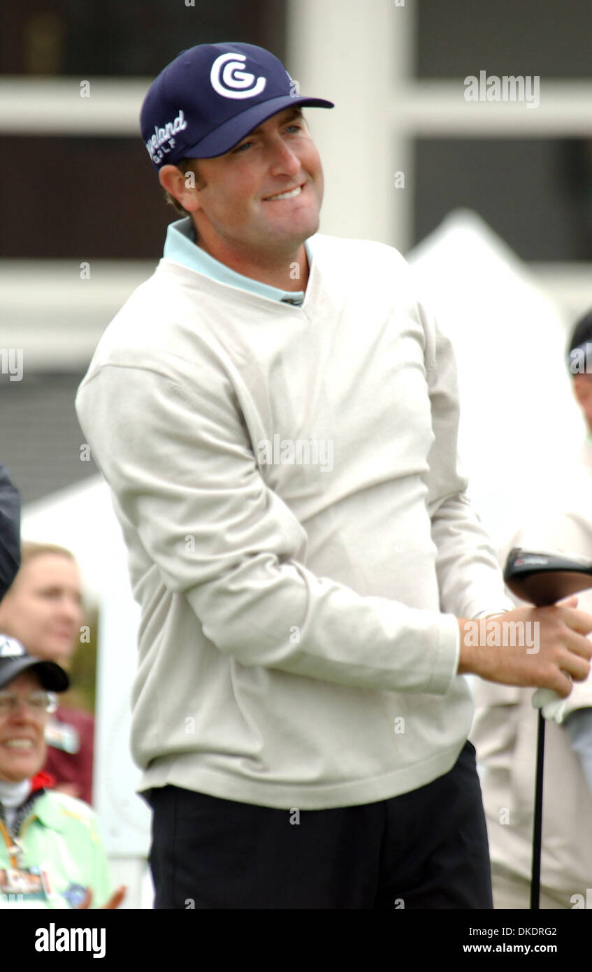 9. April 2007 - Myrtle Beach, SC, USA - PGA Tour Professional STEVE MARINO spielt eine Runde Golf auf dem jährlichen Hootie und der Blowfish Montag nach the Masters Promi pro-am-Golfturnier, das Barefoot Resort in Myrtle Beach befindet sich an der Farbstoff Club stattfand. (Kredit-Bild: © Jason Moore/ZUMA Press) Stockfoto