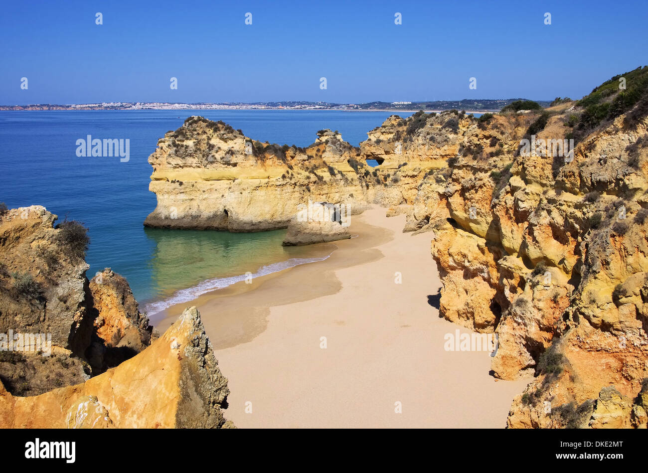 Algarve Strand Dos Tres Irmãos - Algarve Strand Dos Tres Irmãos 07 Stockfoto