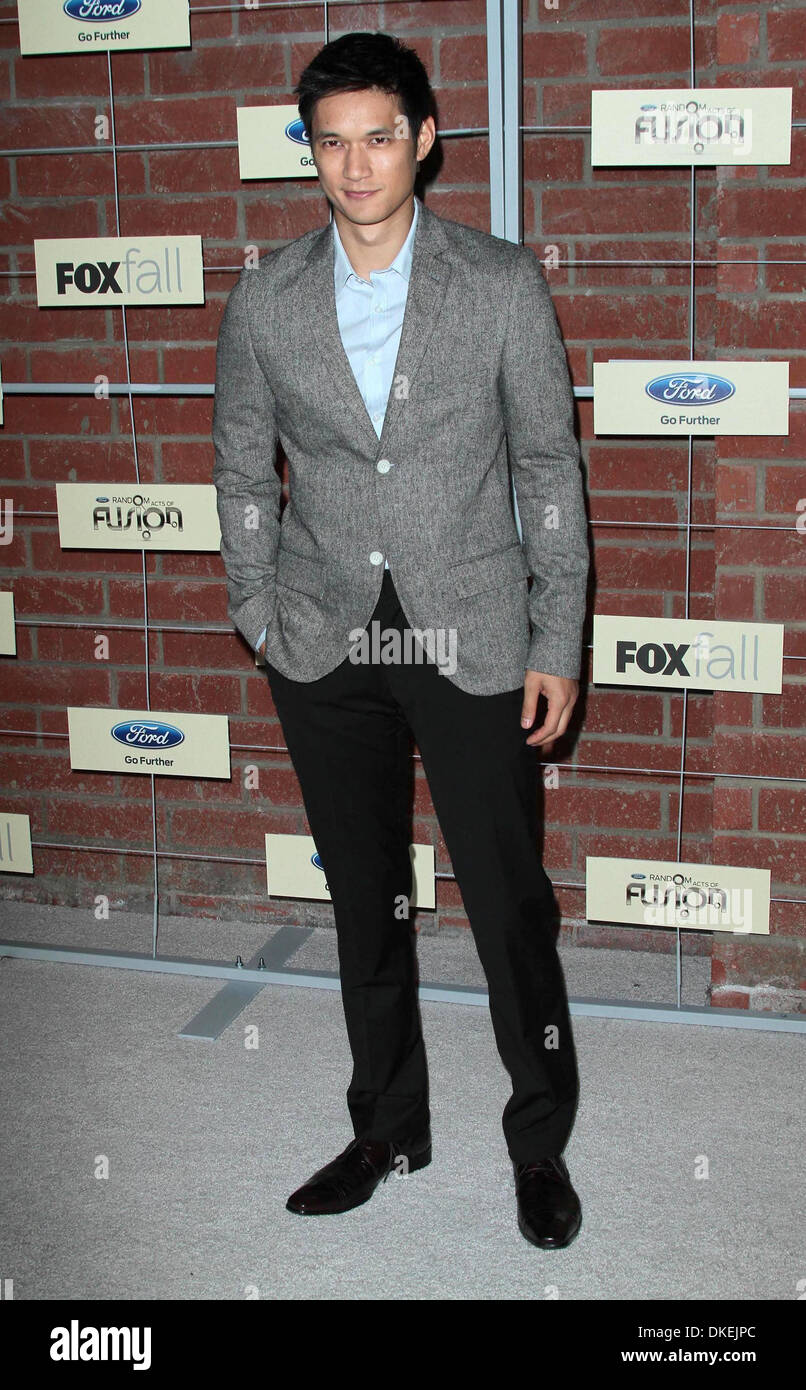 Harry Shum Jr. FOX Fall Eco-Casino Party im Buchbinderei Culver City Kalifornien - 10.09.12 Stockfoto