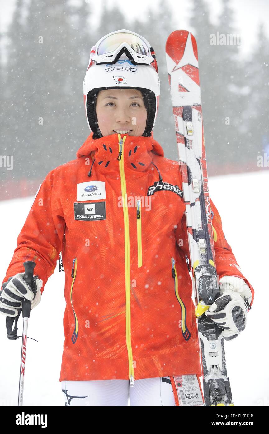 Loveland Valley Ski Area, Colorado, USA. 3. Dezember 2013. EMI Hasegawa (JPN) Ski Alpin: Emi Hasegawa Japan stellt sich vor die Nor-Am Cup Damen Riesenslalom in Loveland Skigebiet Valley, Colorado, USA. Bildnachweis: Hiroyuki Sato/AFLO/Alamy Live-Nachrichten Stockfoto