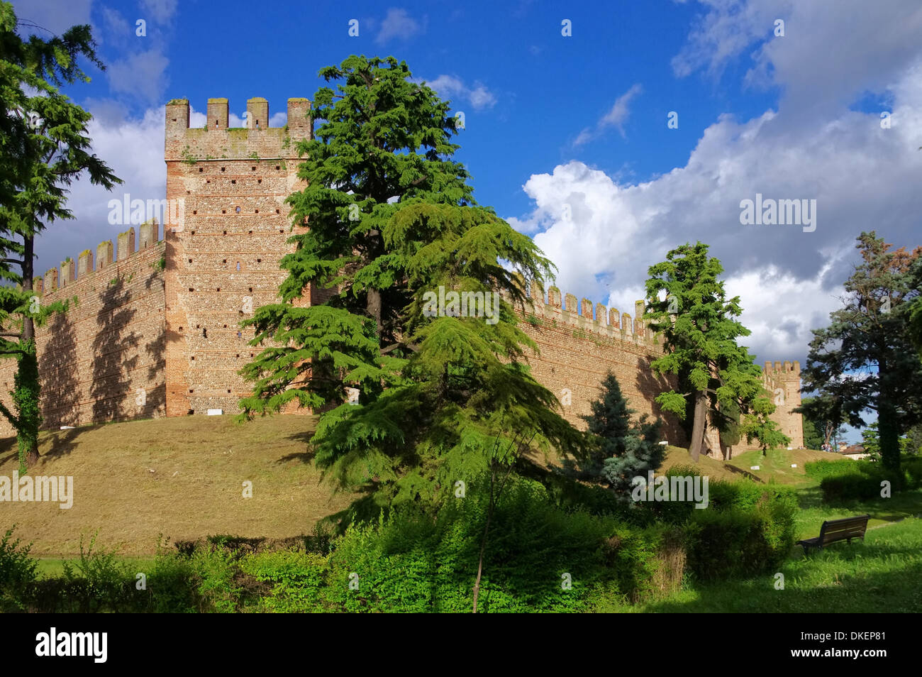 Villafranca di Verona Castello 02 Stockfoto