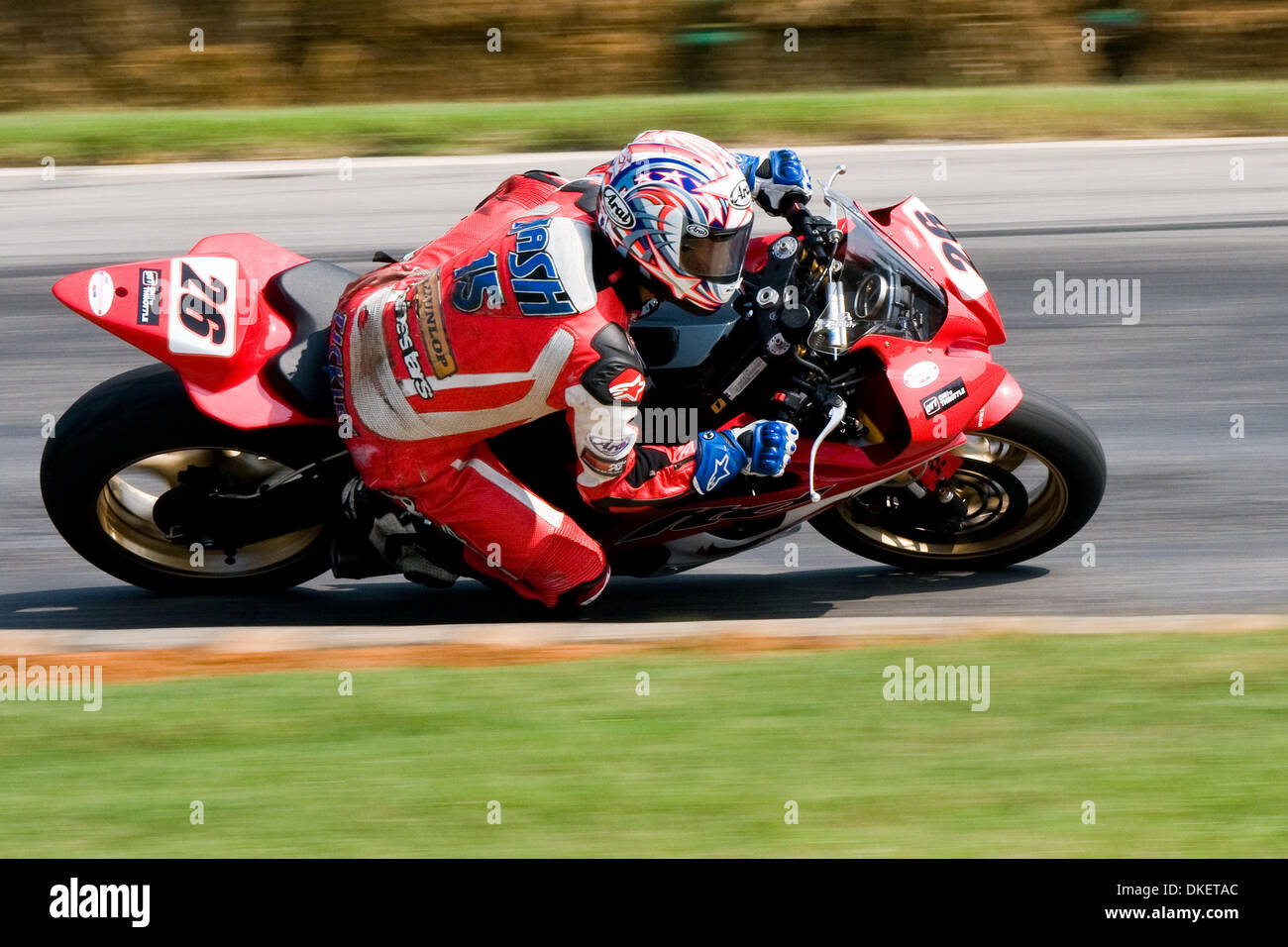 16. August 2009 - Alton, Virginia, USA - 14. August 2009: AMA bei Virginia internationale Rennen Weg (Credit-Bild: © Mark Abbott/Southcreek Global/ZUMApress.com) Stockfoto