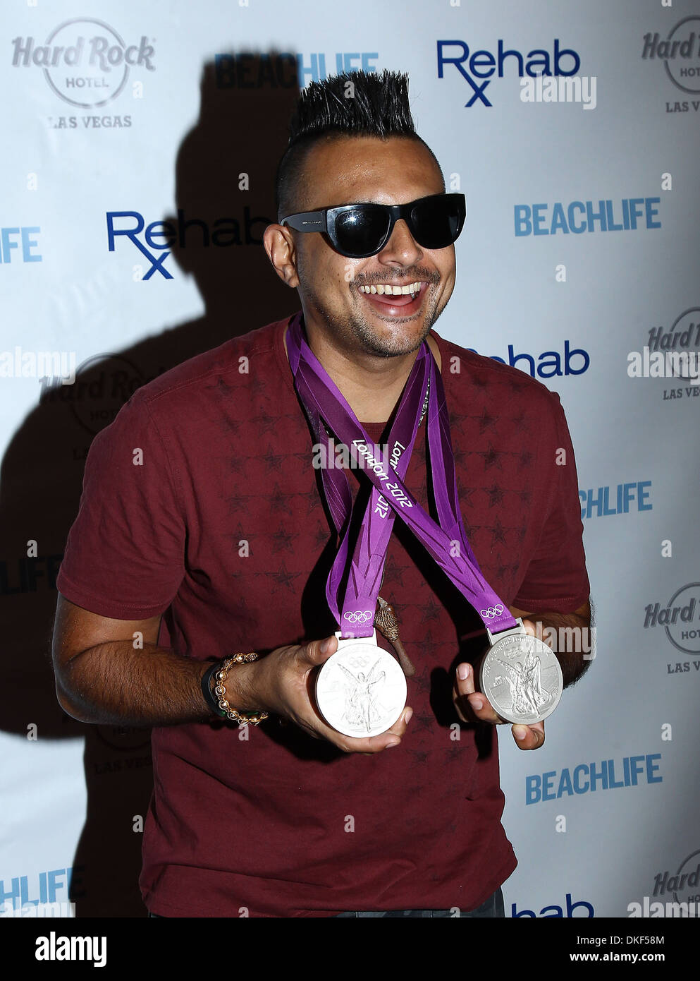 Sean Paul auf Reggae Fest Wochenende statt im Hard Rock Hotel & Casino Las Vegas Nevada - 16.09.12 Stockfoto