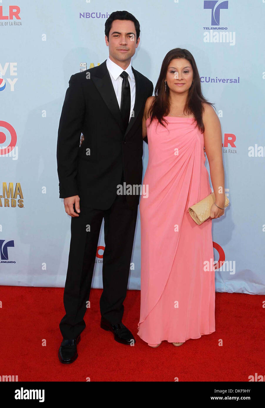 Danny Pino Lily Pino 2012 NCLR ALMA Awards statt am Pasadena Civic Auditorium Ankünfte Pasadena, Kalifornien, USA - 16.09.12 Stockfoto