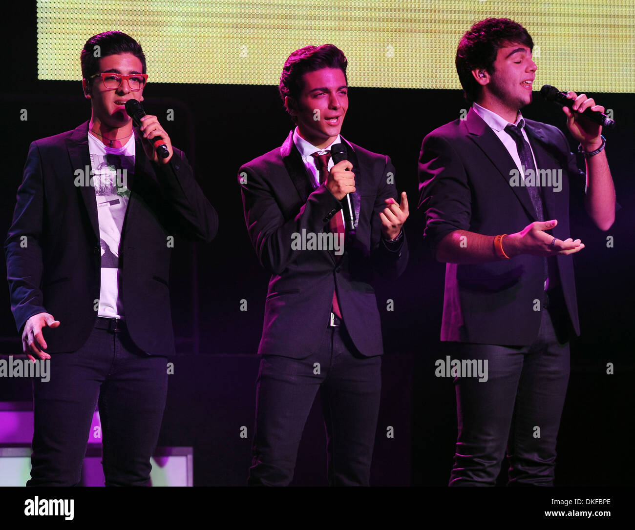 Piero Barone Gianluca Ginoble und Ignazio Boschetto Il Volo während 