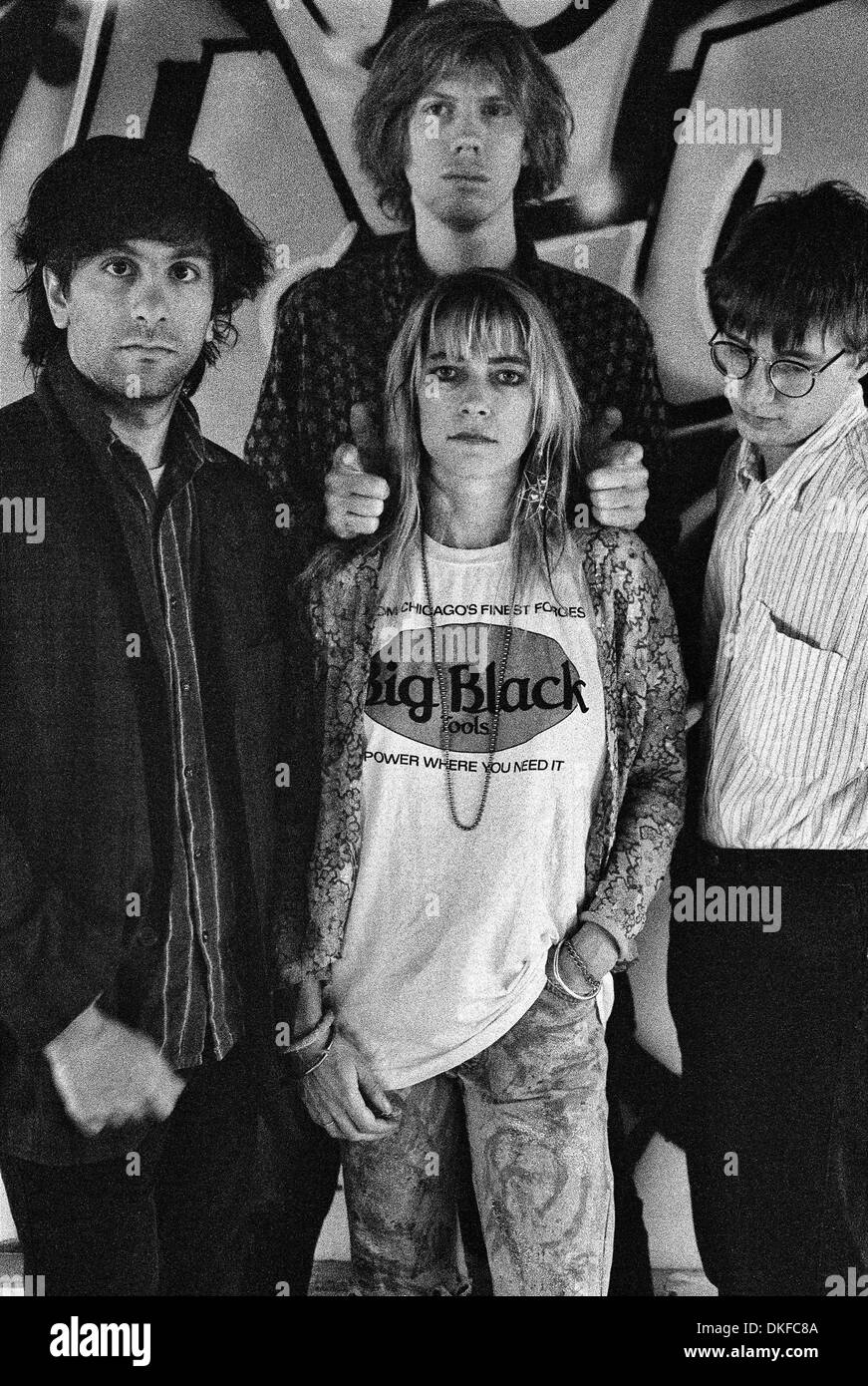 Sonic Youth in London 1987 Stockfoto