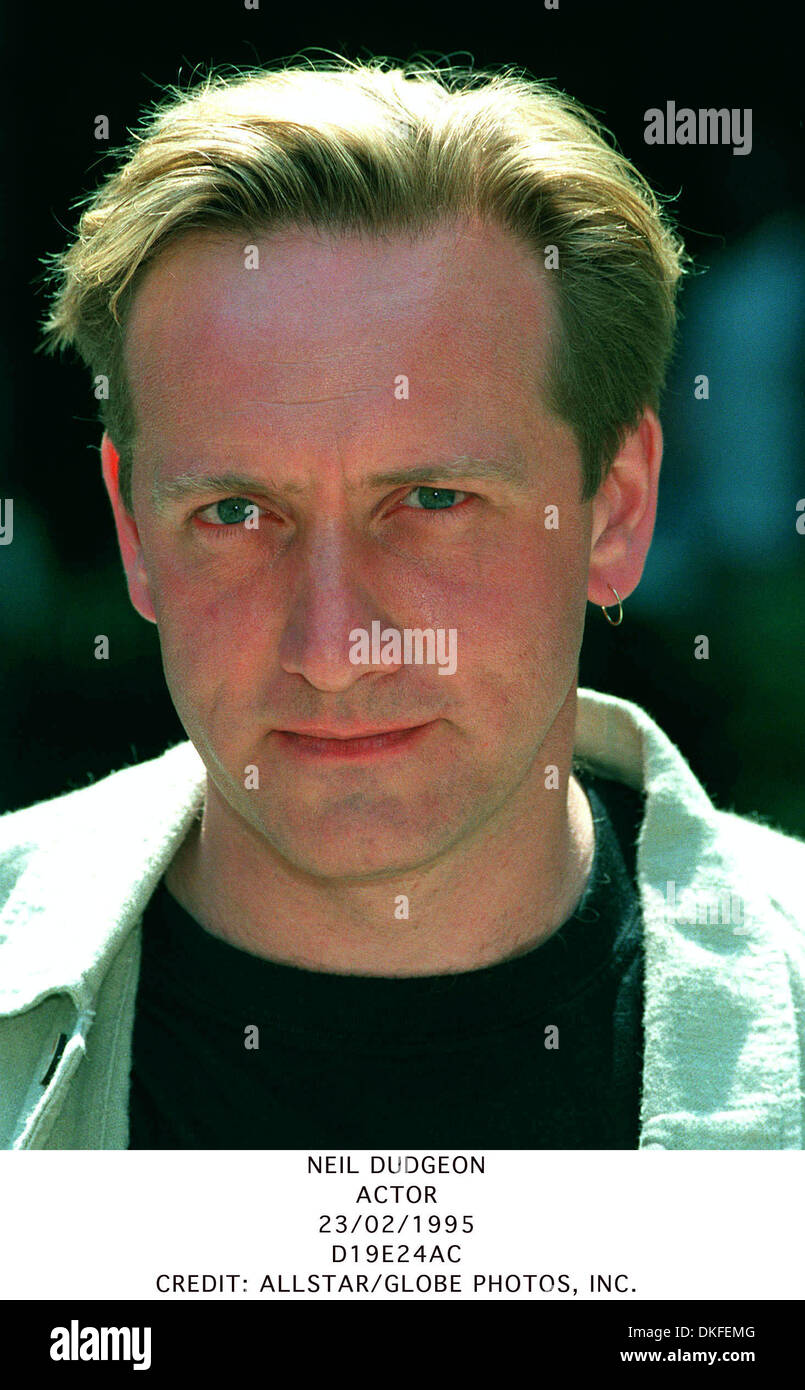 NEIL DUDGEON. ACTOR.23/02/1995.D19E24AC. BILDNACHWEIS: ALLSTAR / Stockfoto