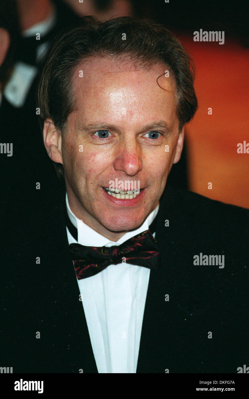 NICK PARK. SCHÖPFER VON WALLACE & GROMIT. LAND. BAFTA FILM AWARDS, LONDON, ENG.24/02/2002.BP97C1C Stockfoto