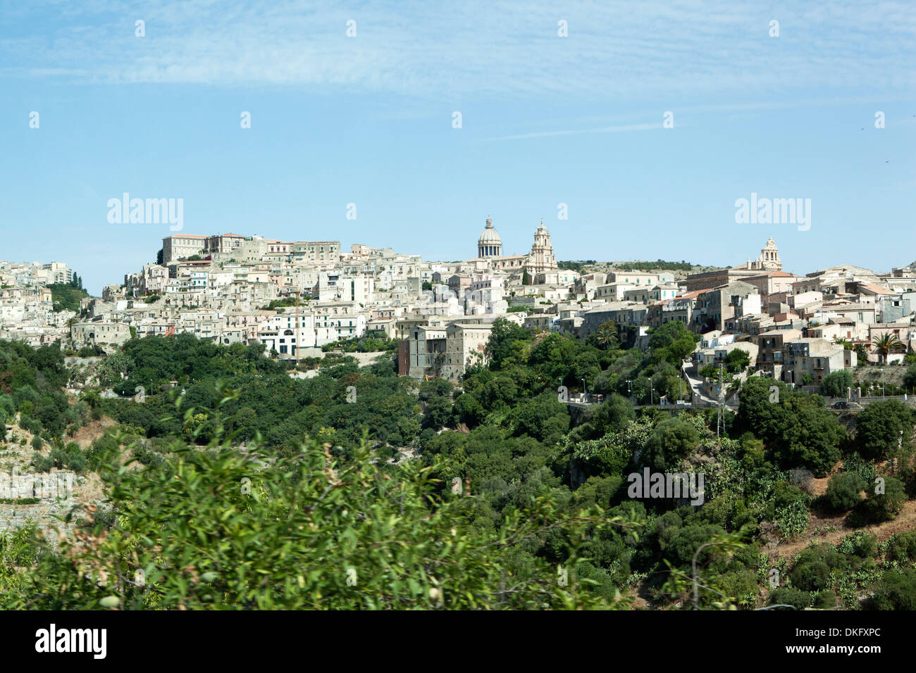 Ansicht von Ragusa Ibla, Sizilien, Italien, Europa Stockfoto