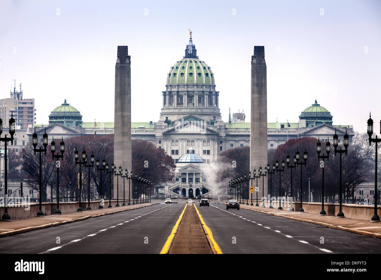 Harrisburg, Pennsylvania State Capitol Building Stockfoto