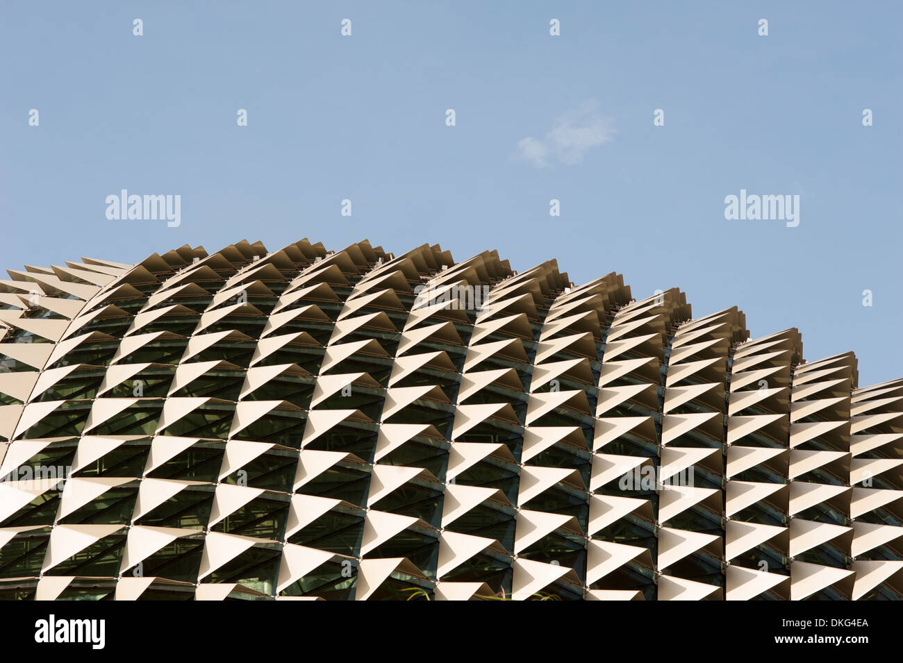 Esplanade-Theatres on the Bay Stockfoto