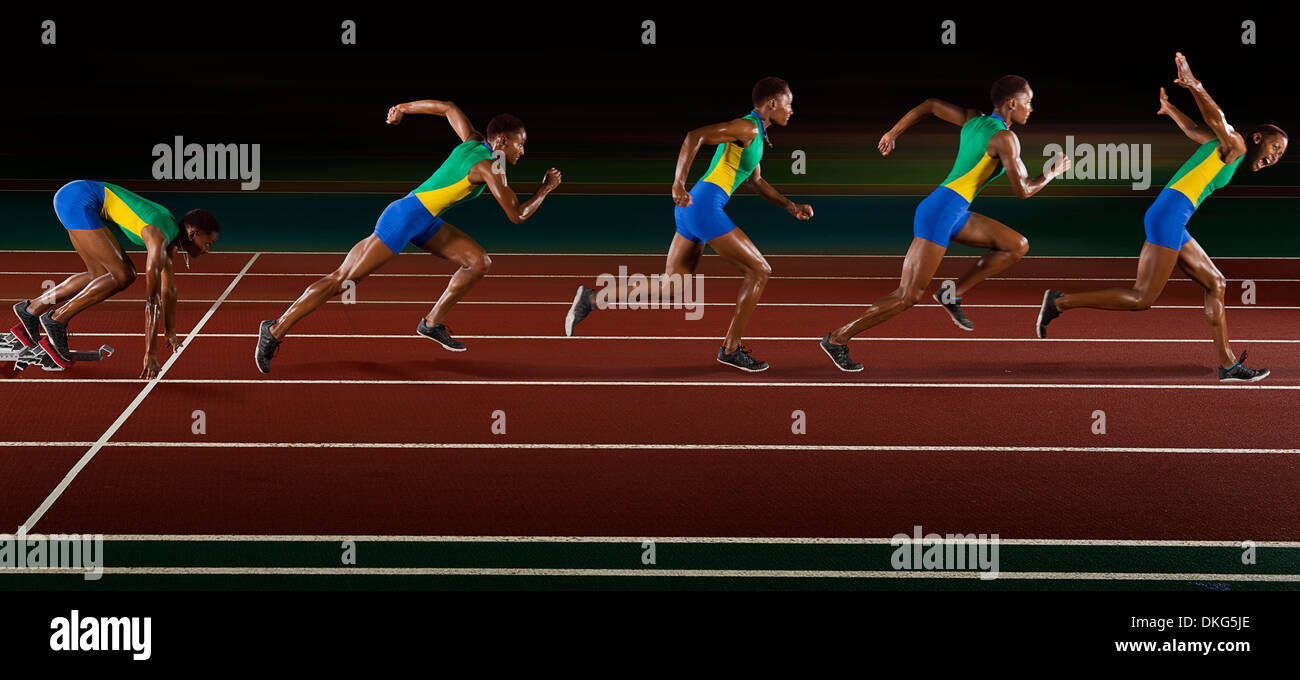 Sprint Start Stockfotos und -bilder Kaufen - Alamy
