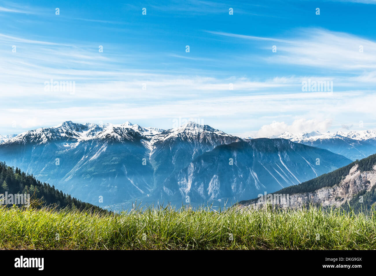 Berner Alpen Stockfoto