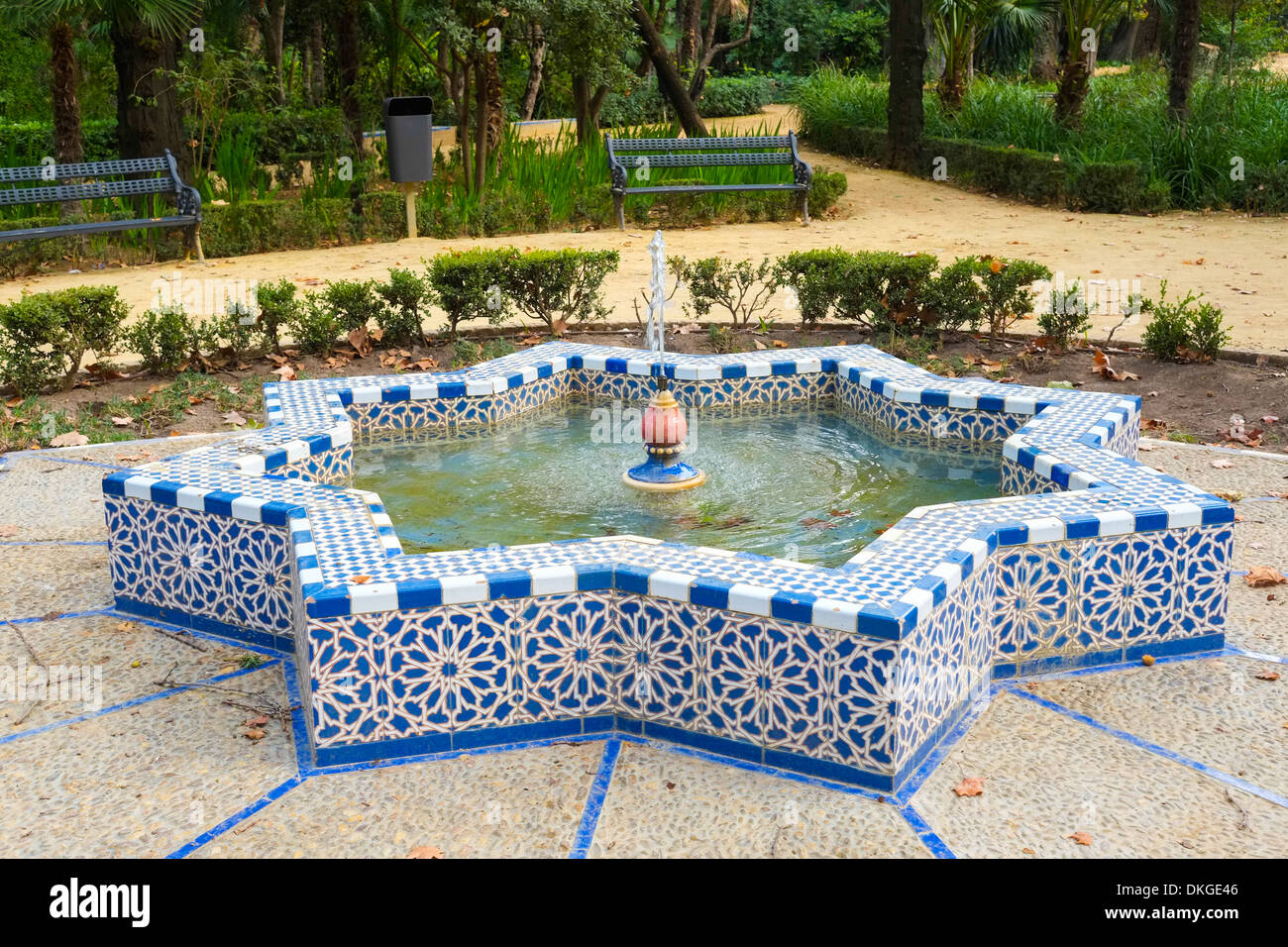 Maria Luisa Park in Sevilla, Andalusien, Spanien Stockfoto