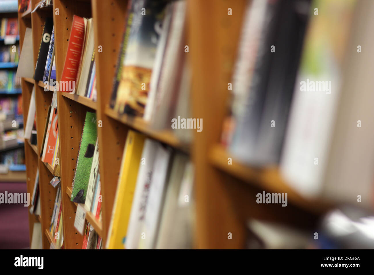 Büchersammlung Stockfoto