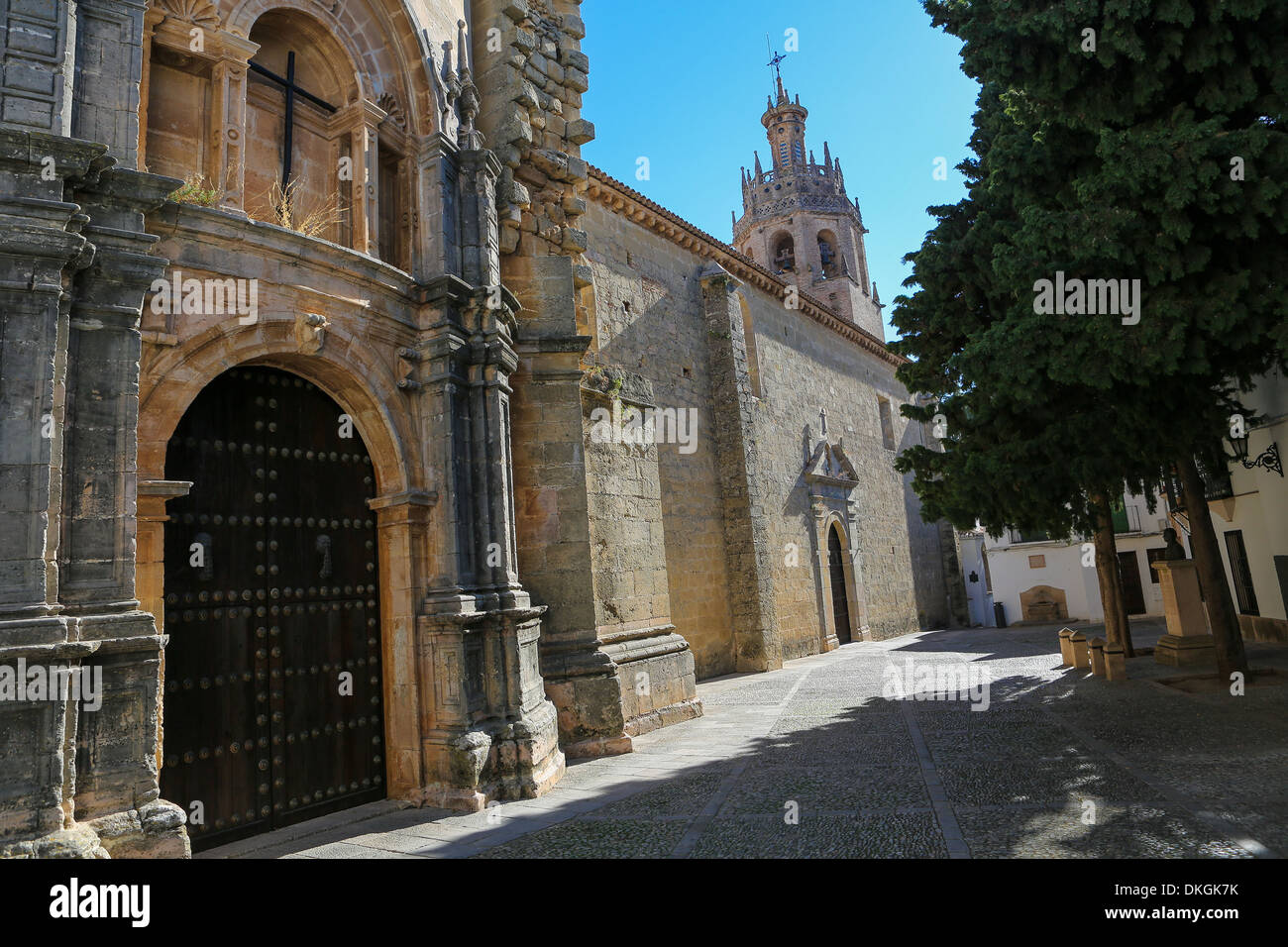 Kirche Santa Maria La Mayor in Ronda, Andalusien, Spanien
