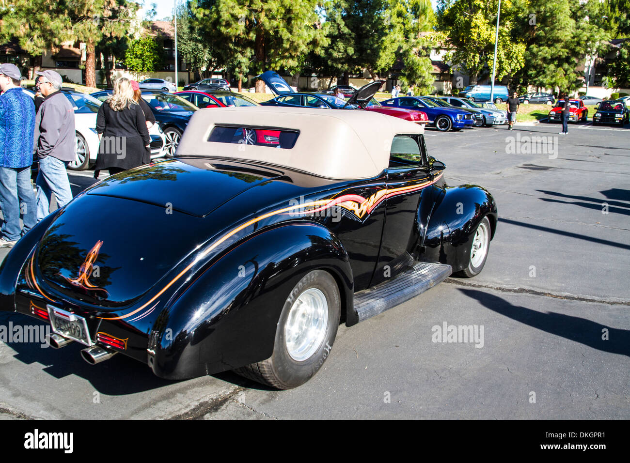 1940 Ford mit einem Notsitz Hot Rod im Motor4Toys Liebe Toy drive in Woodland Hills California 2013 Stockfoto