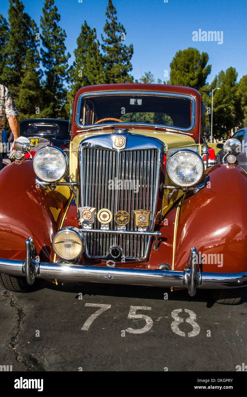 Ein MG Y-Typ an die Motor4Toys Spielzeug Wohltätigkeitsaktion in Woodland Hills California 2013 Stockfoto