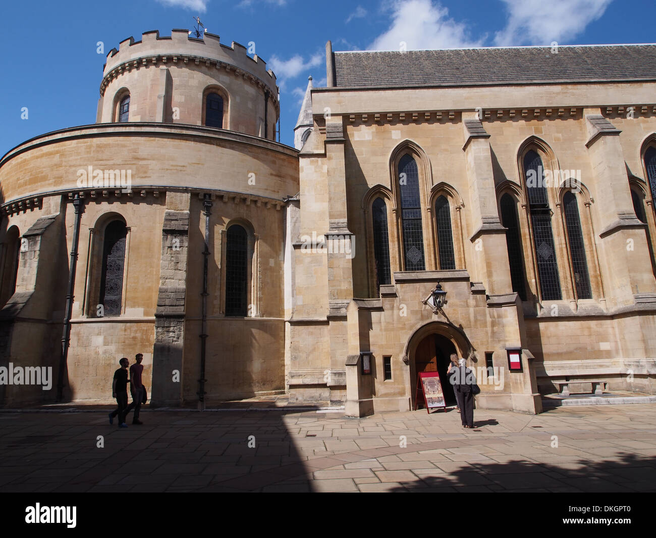 London, Temple Church Stockfoto
