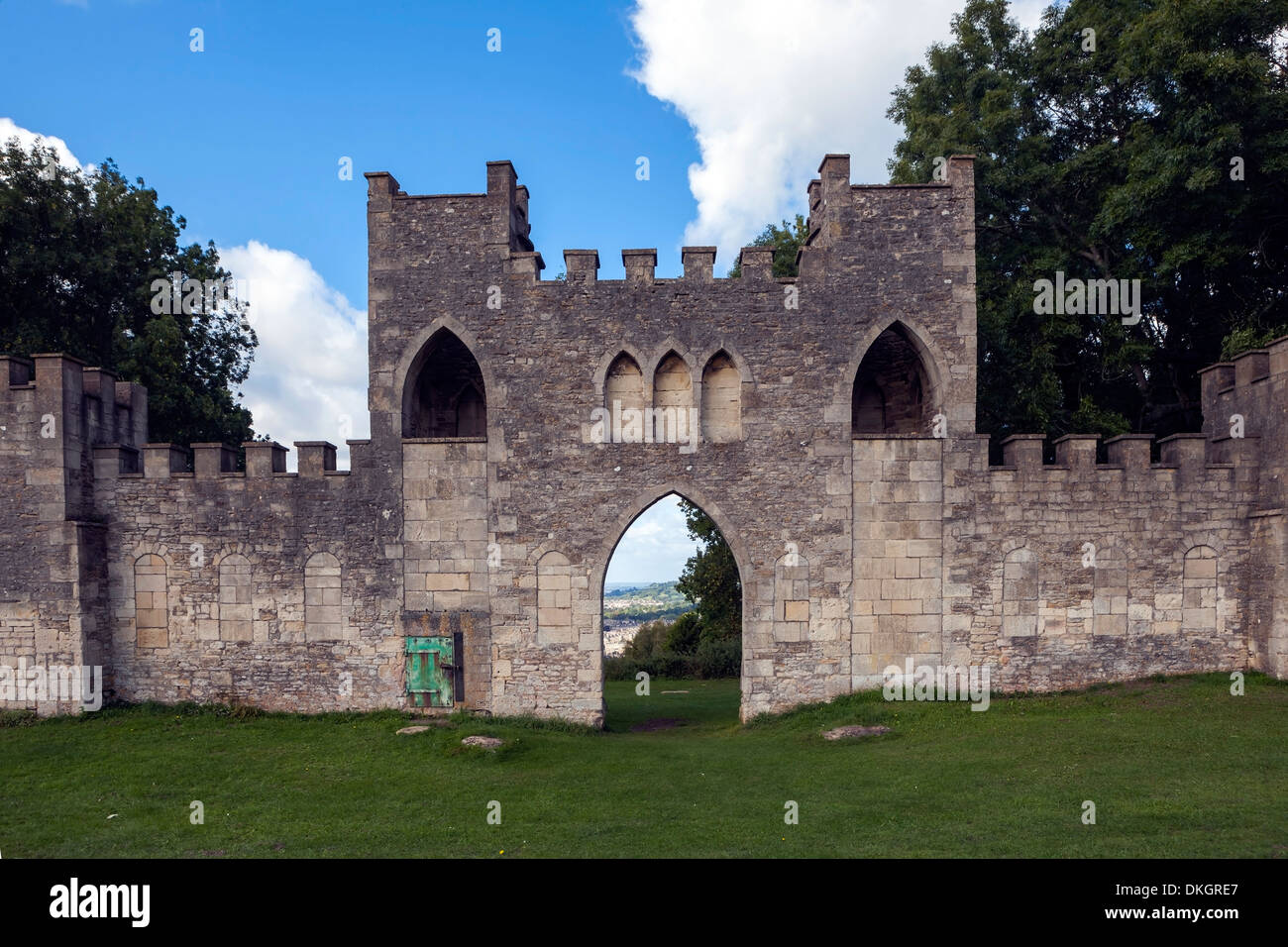 Sham Castle, Bathampton, Somerset, England, Vereinigtes Königreich Stockfoto