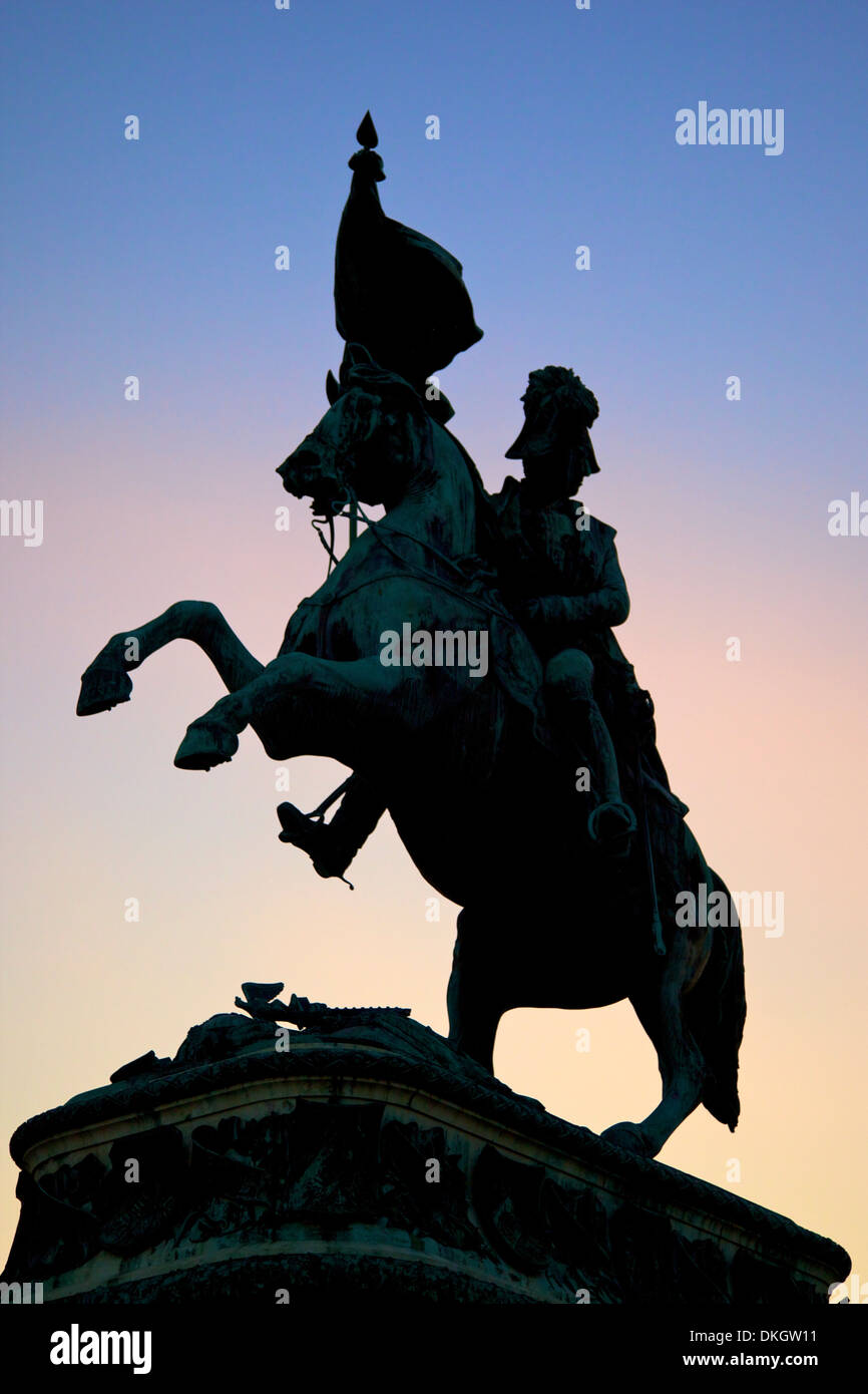 Statue von Kaiser Franz Joseph, Wien, Österreich, Europa Stockfoto