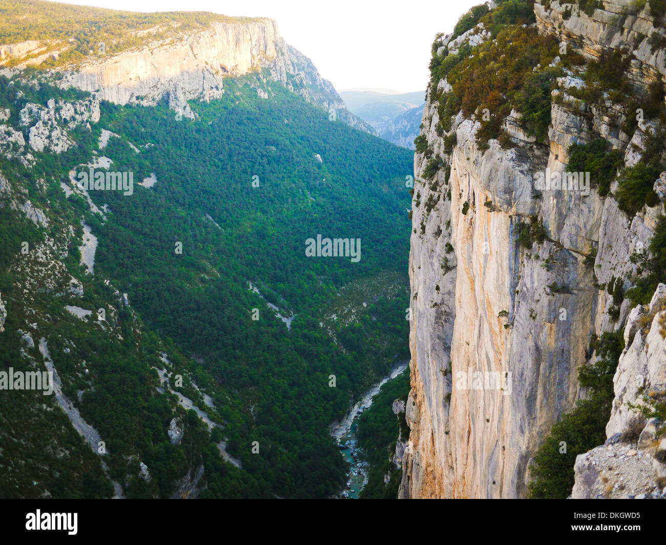 Gorge du Verdon Schlucht, Provence, Frankreich Stockfoto